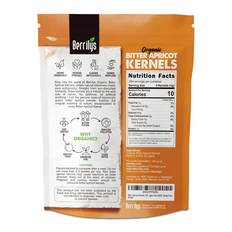 Organic Bitter Apricot Kernels