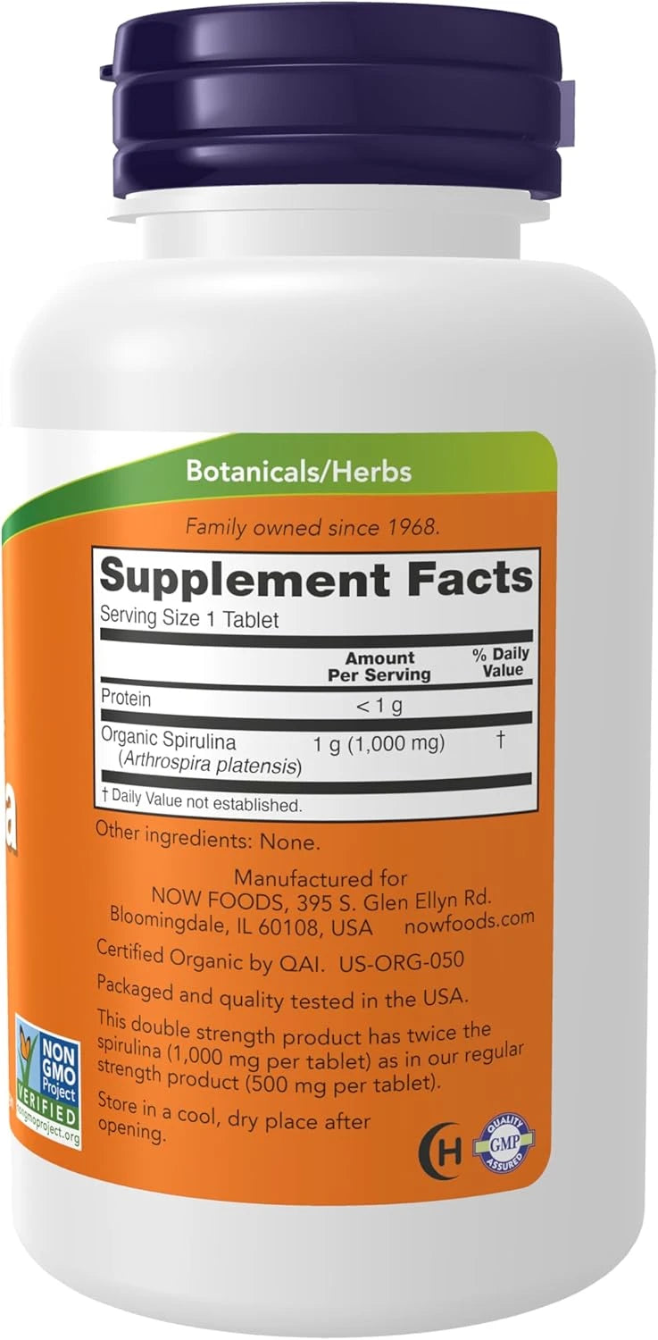 Organic Spirulina Supplement for Daily Wellness