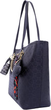 Juicy Couture Embossed Monogram Tote Bag