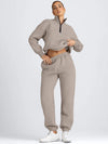 Fleece Half Zip Sweatsuit