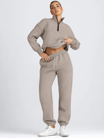 Fleece Half Zip Sweatsuit