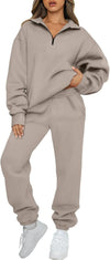 Fleece Half Zip Sweatsuit