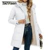 Womens Sherpa Lined Winter Coat