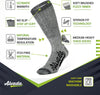 Alvada Merino Wool Crew Socks
