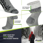 Alvada Merino Wool Crew Socks