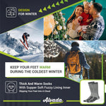 Alvada Merino Wool Crew Socks