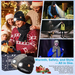 Winter Beanie Scarf and Glove Set