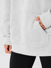 Oversized Fleece Pullover Hoodie