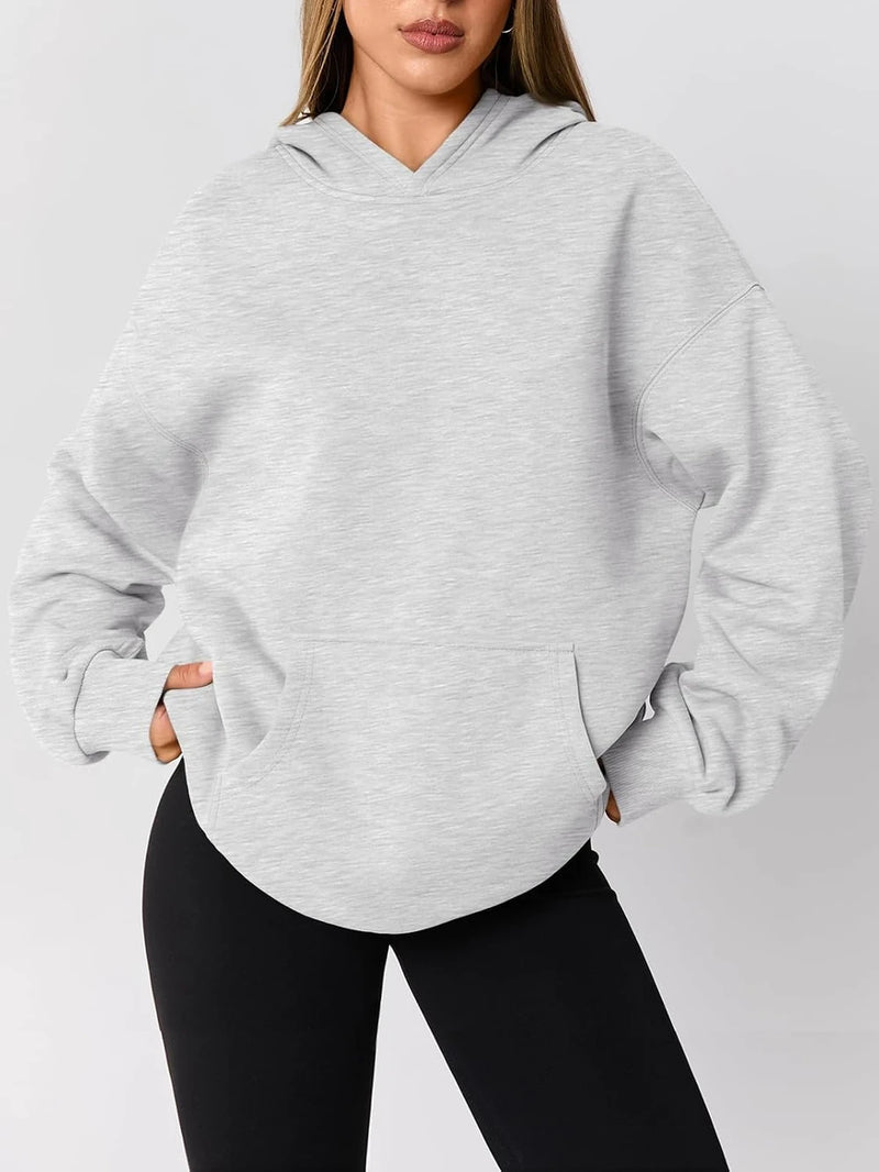Oversized Fleece Pullover Hoodie