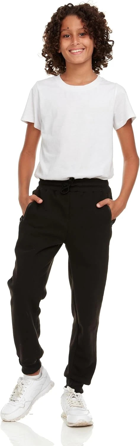 Boys Fleece Athletic Sweatpants