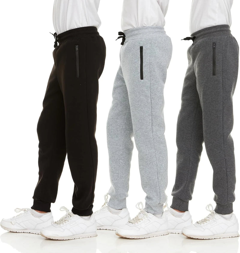 Boys Fleece Athletic Sweatpants