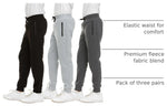 Boys Fleece Athletic Sweatpants