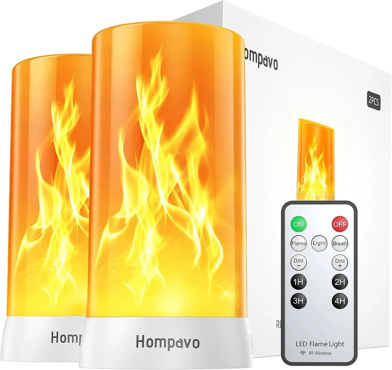 Hompavo Rechargeable Flame Light