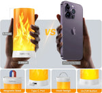 Hompavo Rechargeable Flame Light