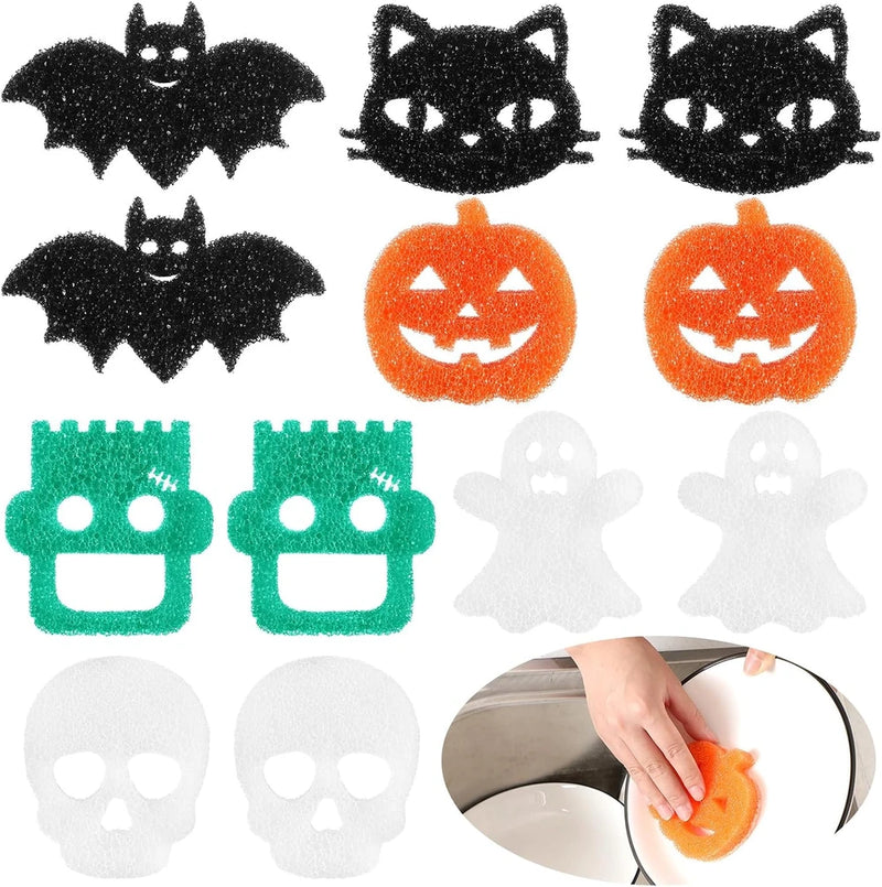 Halloween Cute Sponge Dish Scrubbers