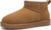 Suede Wool Winter Ankle Boots