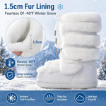 Faux Fur Mid-Calf Snow Boots