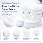 Faux Fur Mid-Calf Snow Boots