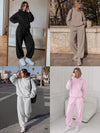 Womens Oversized Fleece Lounge Set