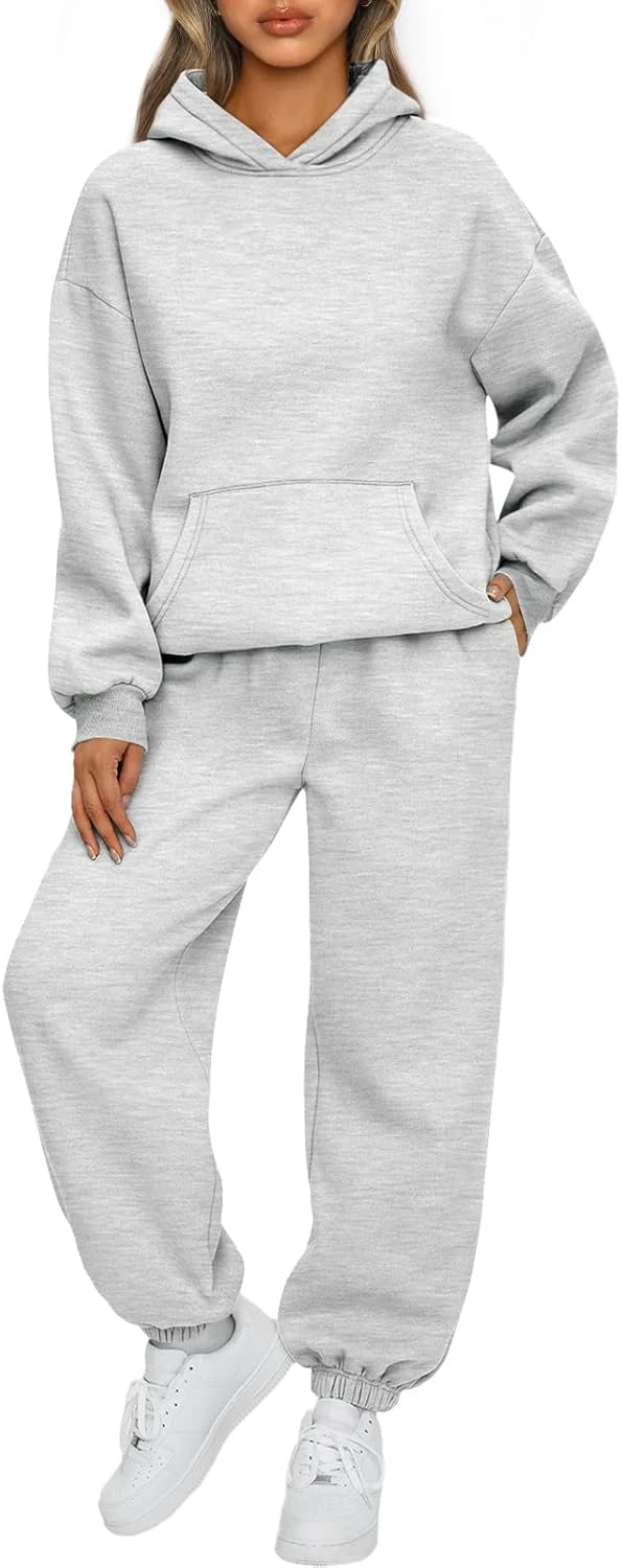 Womens Oversized Fleece Lounge Set